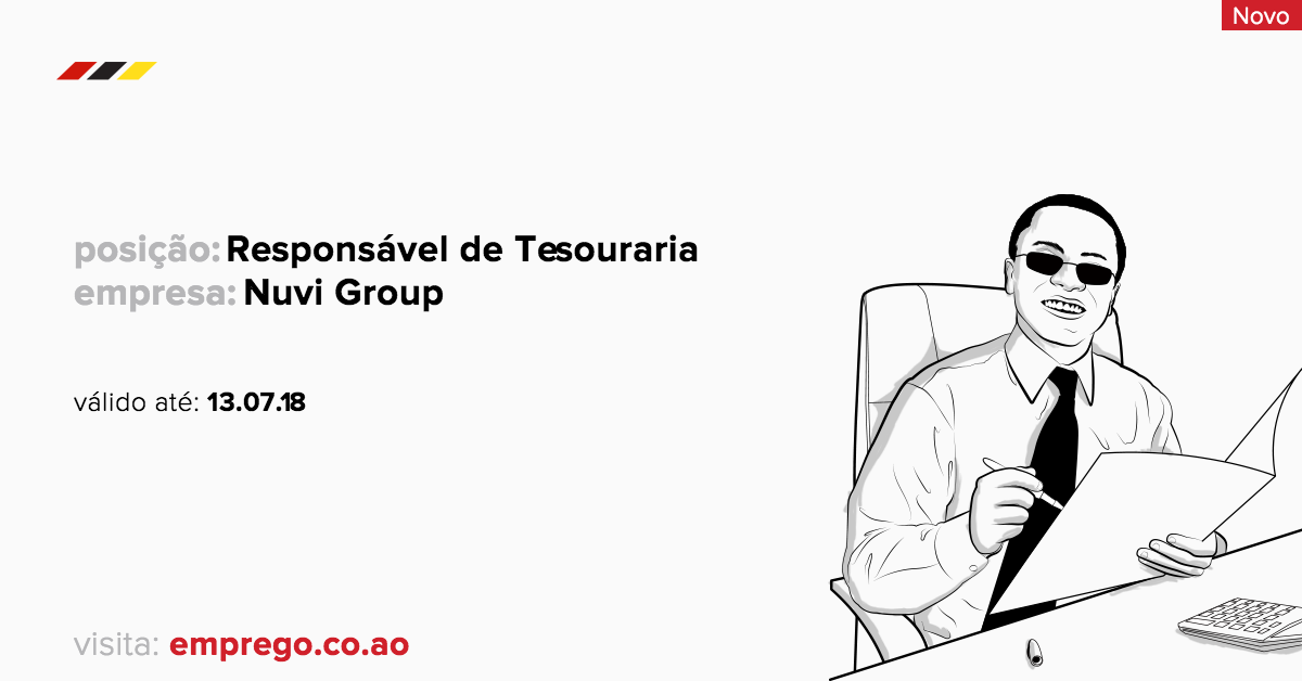 Nuvi Group: Responsável de Tesouraria, Luanda - emprego.co.ao