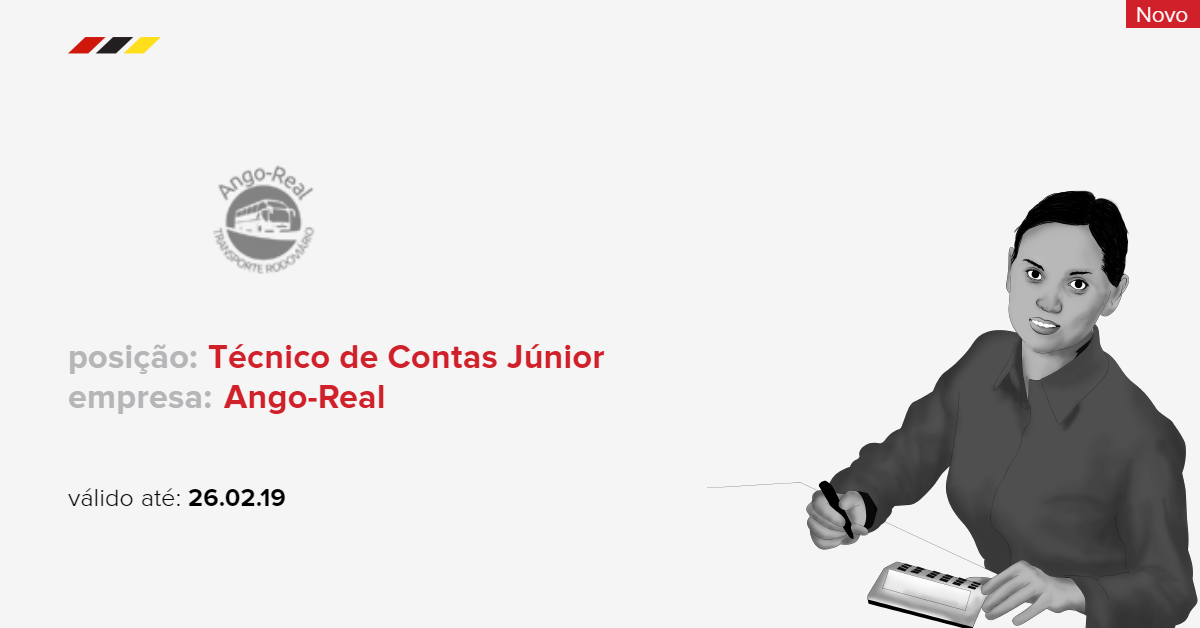 Ango-Real: Técnico de Contas Júnior, Luanda - emprego.co.ao