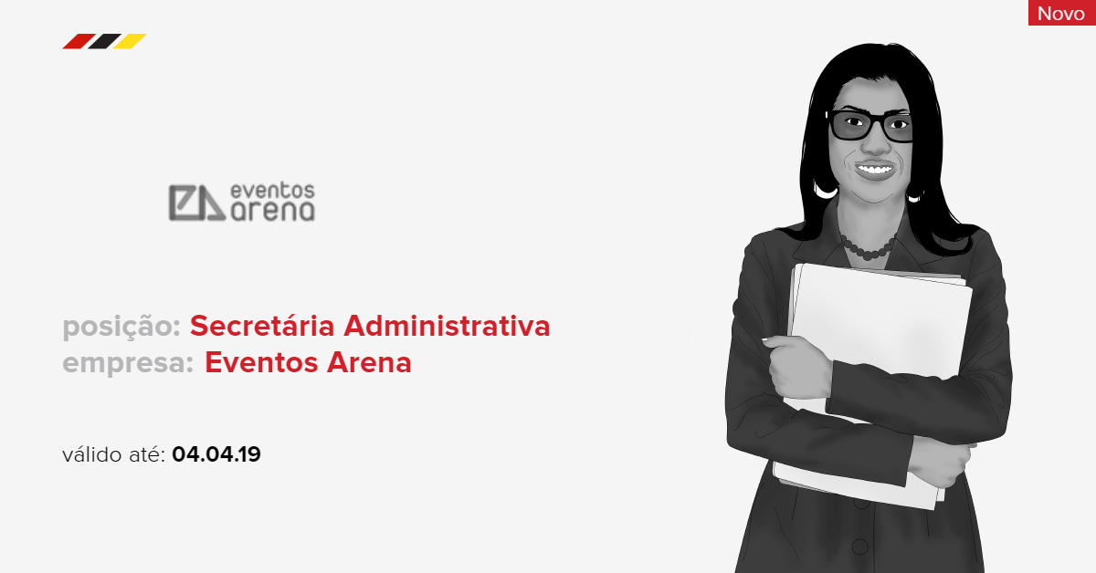 Eventos Arena: Secretária Administrativa, Luanda - emprego 