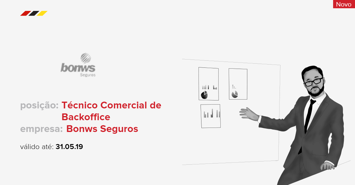 Bonws Seguros: Técnico Comercial de Backoffice, Luanda 