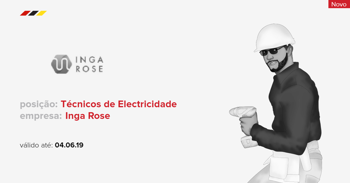 Inga Rose: Técnicos de Electricidade, Vários Locais 